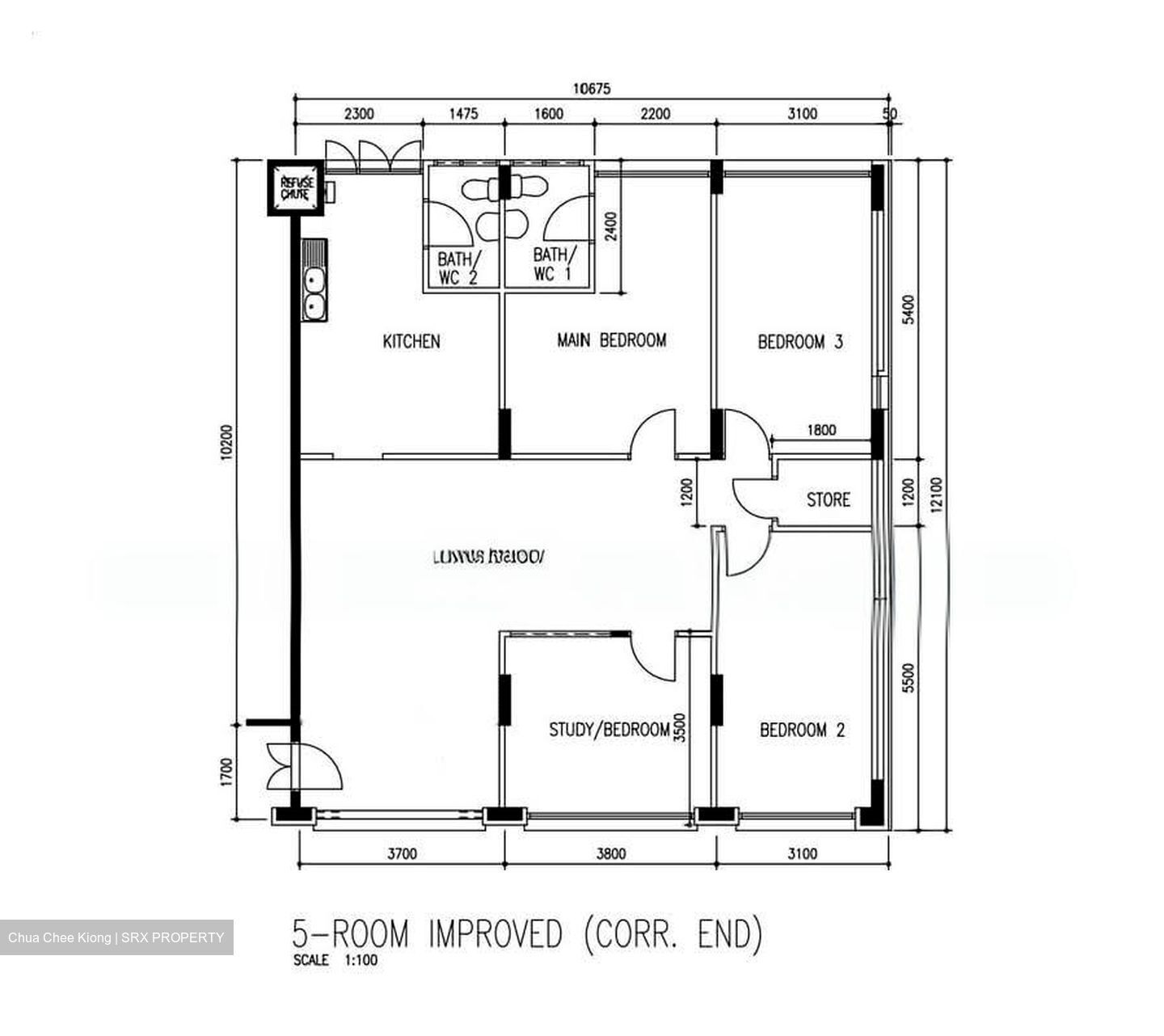 Blk 14 Toh Yi Gardens (Bukit Timah), HDB 5 Rooms #532176651